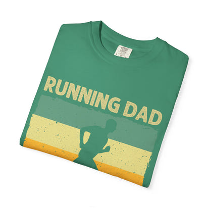 Running Dad Unisex T-Shirt | Gift for Runners, Cool Dad Apparel, Funny Dad Shirt, Father's Day, Casual Wear