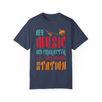 (Music)Unisex Garment-Dyed T-shirt