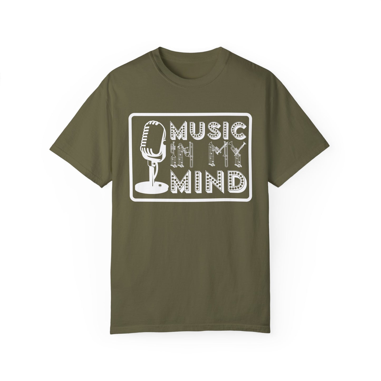 (Music)Unisex Garment-Dyed T-shirt
