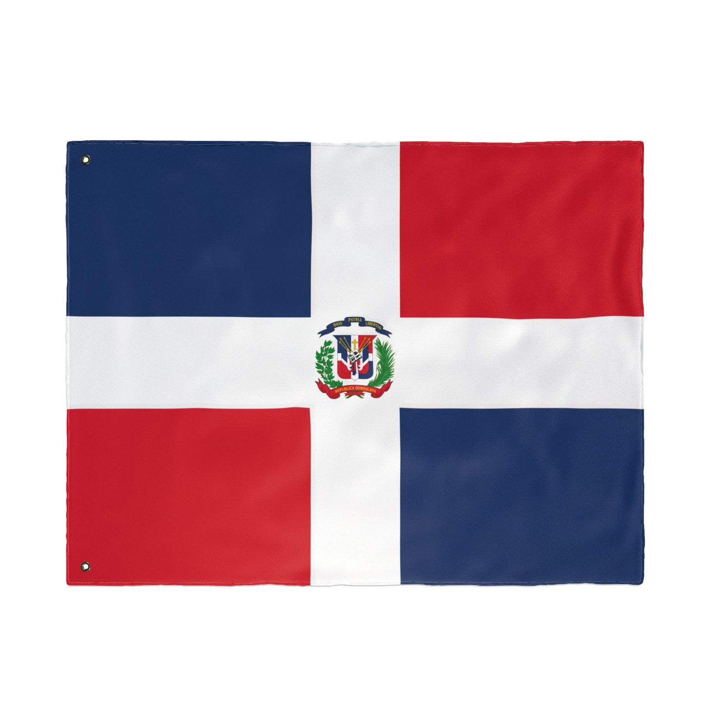 Dominican Republic Double Sided Flag, Outdoor Decoration, Summer BBQ, National Pride, Home & Garden, Sports Events, Gifts