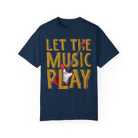 (Music)Unisex Garment-Dyed T-shirt