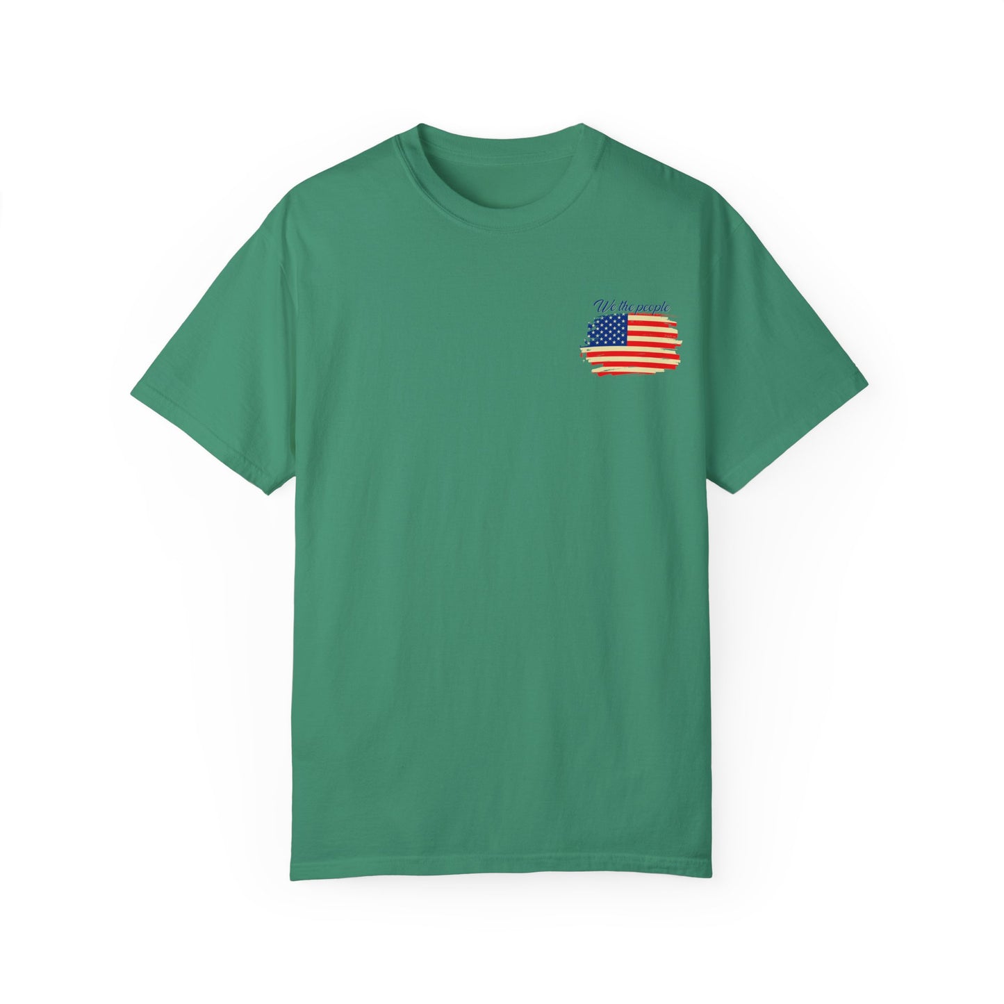 American Patriot Unisex Garment-Dyed T-shirt 1
