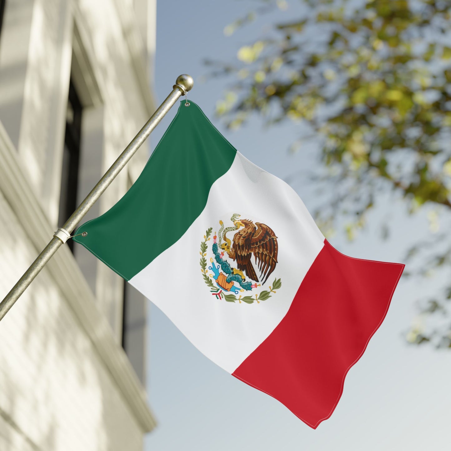 Mexican Double-Sided Flag, Vibrant Home Decor, Outdoor Party Decoration, Holiday Celebration, Festive Gift