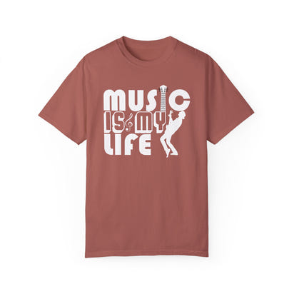 (Music)Unisex Garment-Dyed T-shirt
