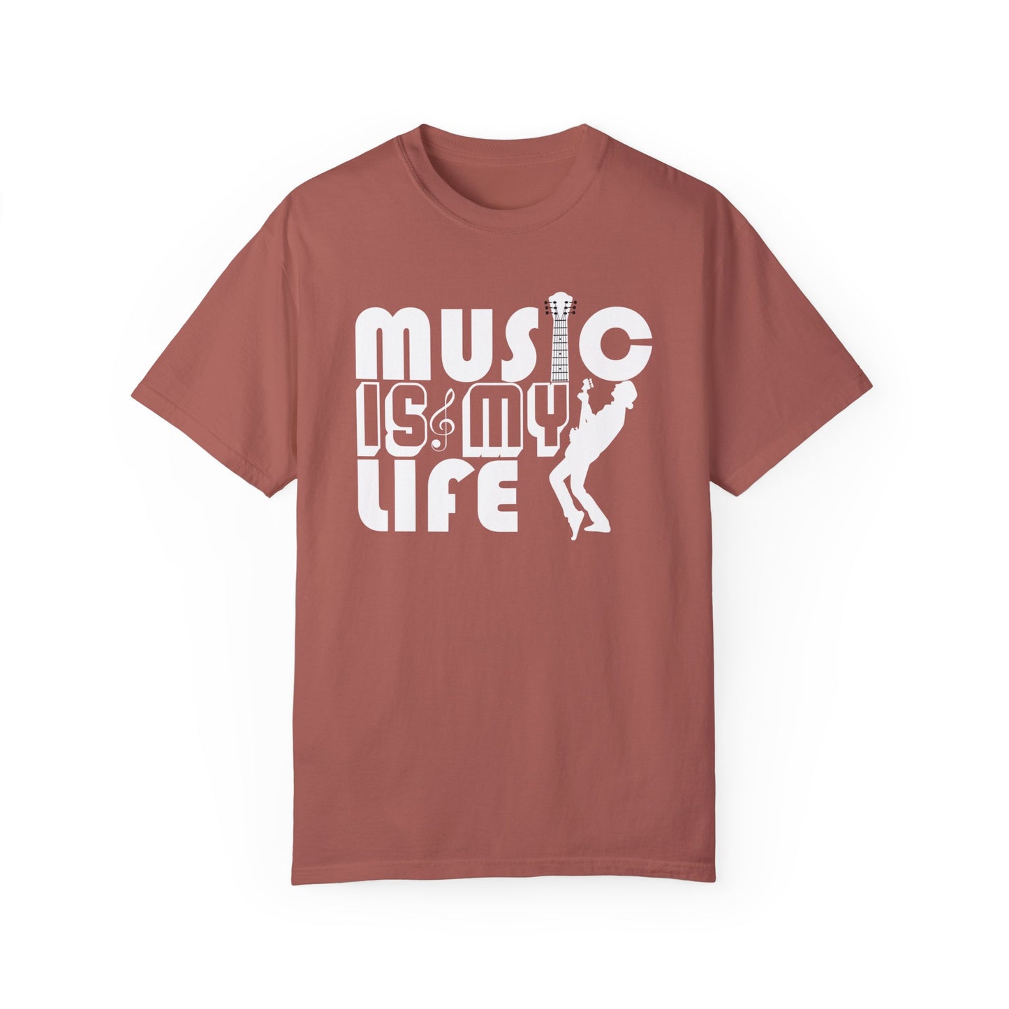 (Music)Unisex Garment-Dyed T-shirt