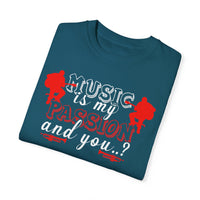 (Music)Unisex Garment-Dyed T-shirt