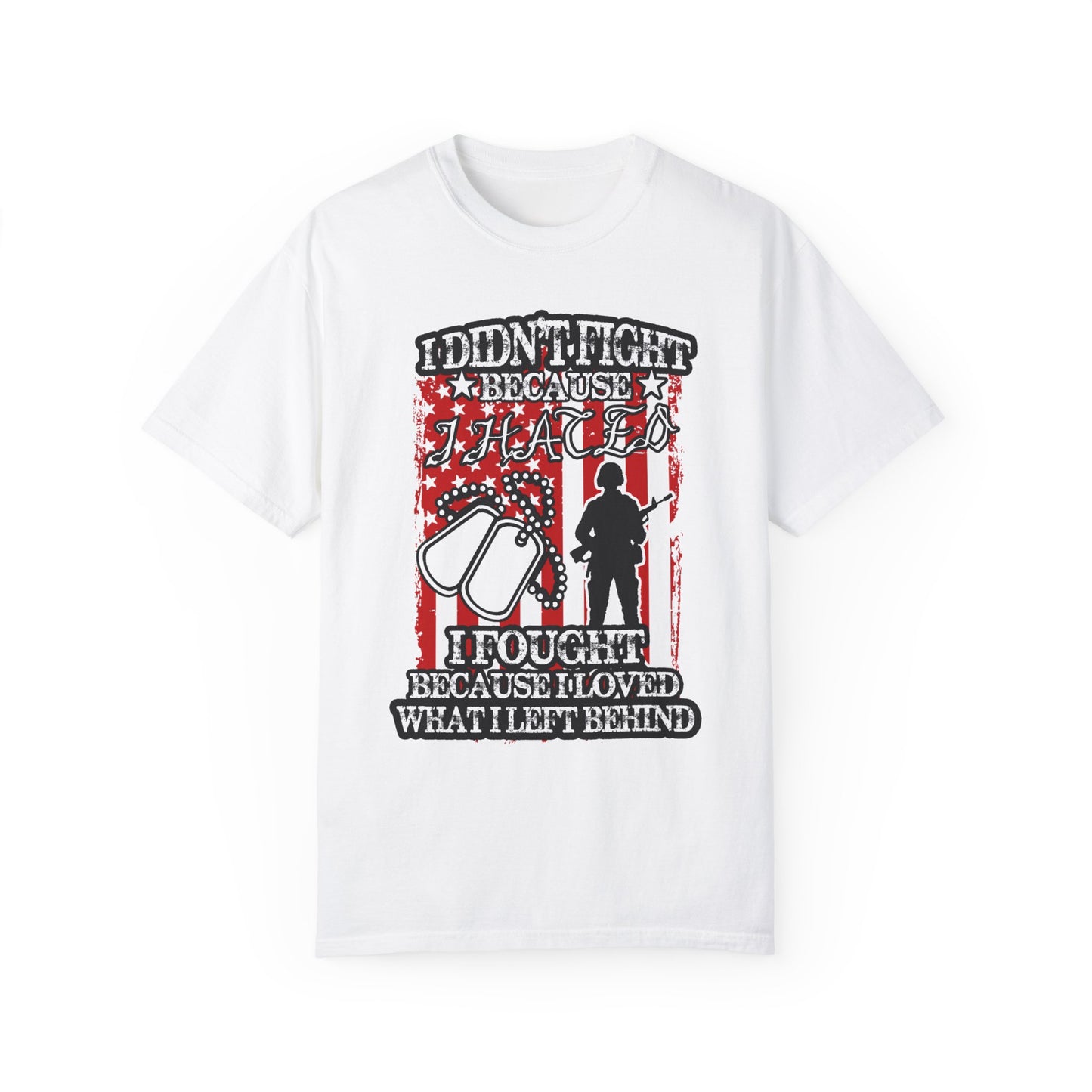 (Military)Unisex Garment-Dyed T-shirt