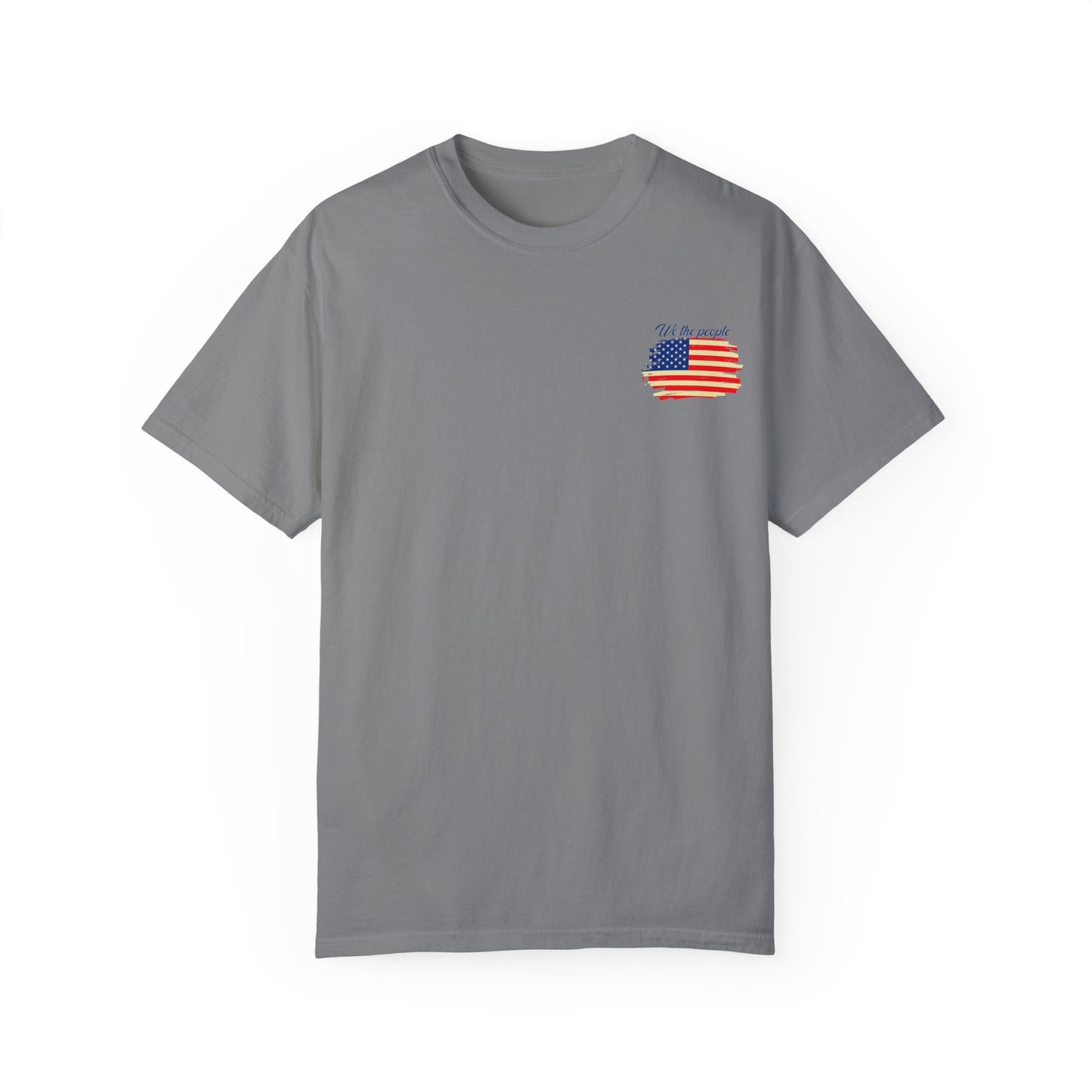 American Patriot Unisex Garment-Dyed T-shirt 10