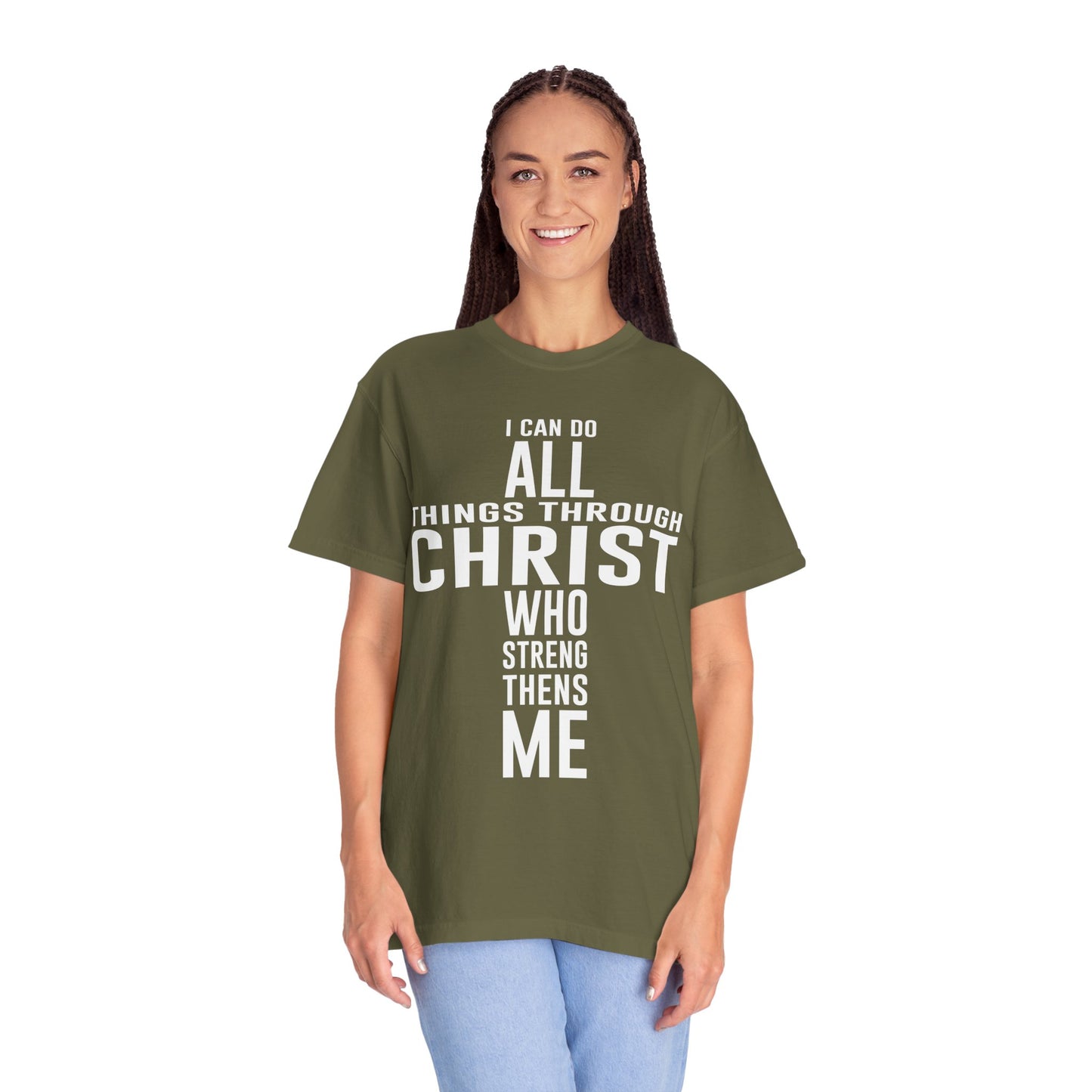 Cristian Unisex Garment-Dyed T-shirt