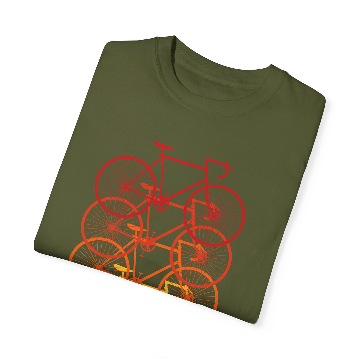 Bike Unisex Garment-Dyed T-shirt