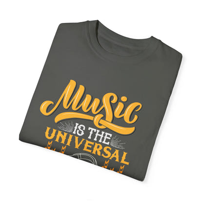 (Music)Unisex Garment-Dyed T-shirt