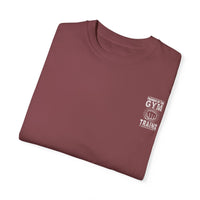 Fitness Unisex Garment-Dyed T-shirt (Back Design) 10