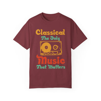 (Music)Unisex Garment-Dyed T-shirt