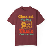 (Music)Unisex Garment-Dyed T-shirt