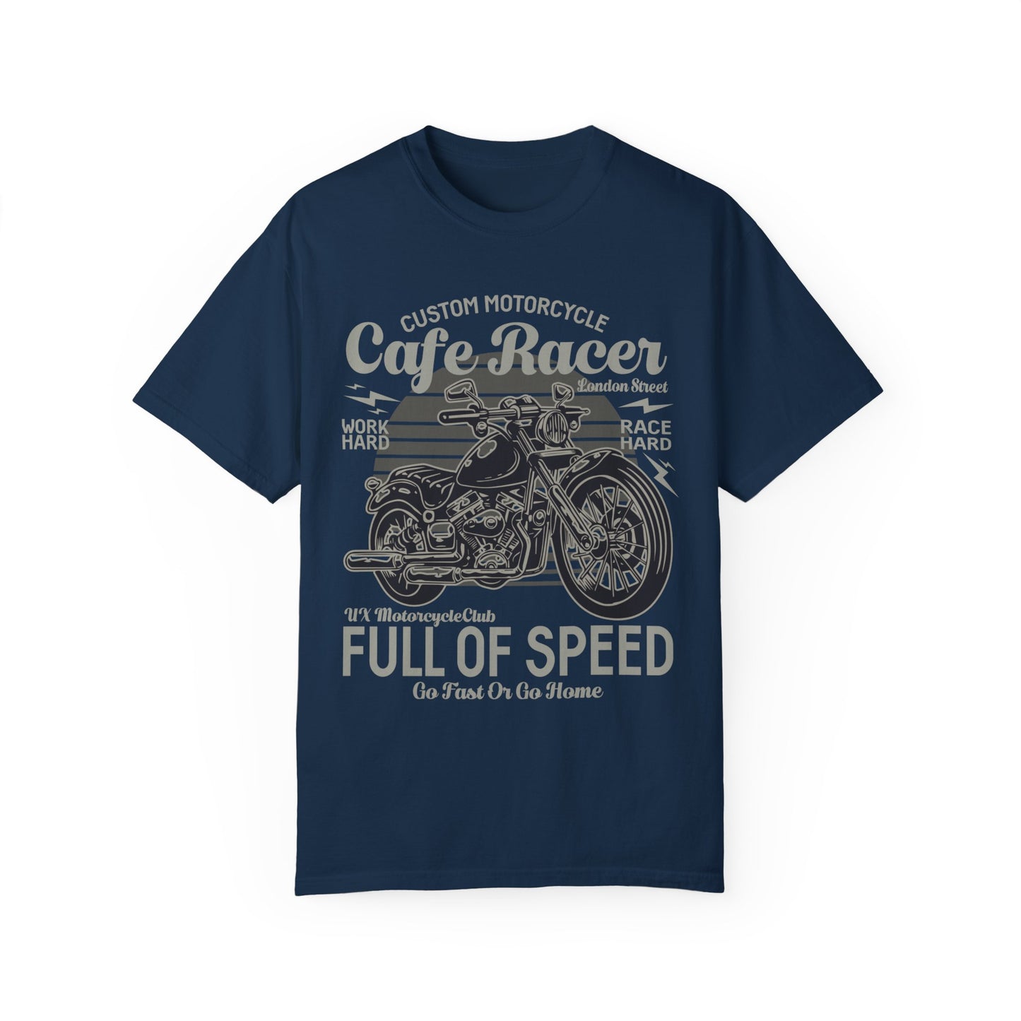 (Motorbike) Unisex Garment-Dyed T-shirt