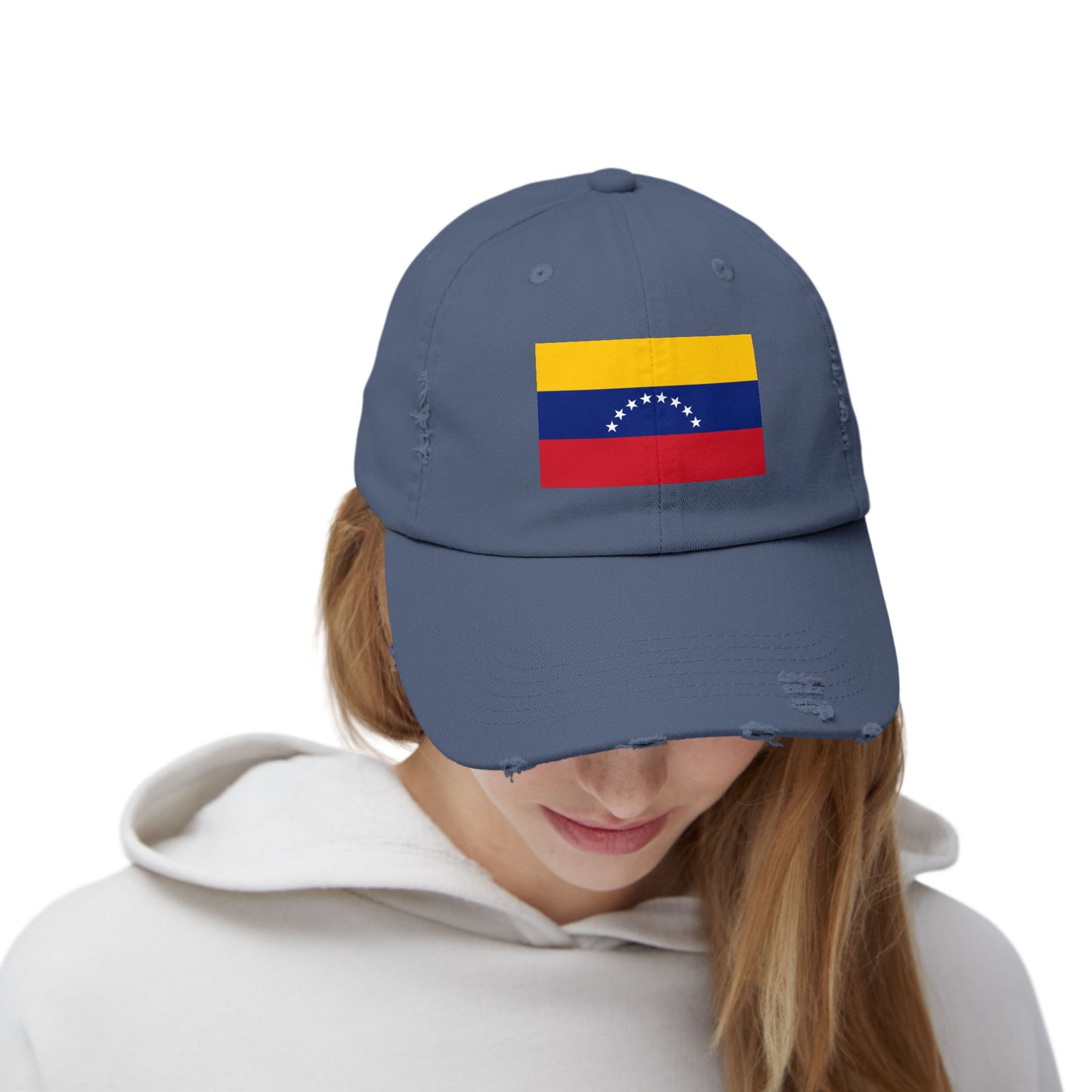 Venezuela Flag Distressed Cap, Casual Hat, Unisex Vintage Cap, Patriotic Accessories, Summer Fashion, Gift for Travelers