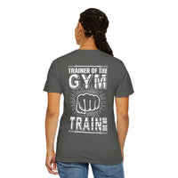 Fitness Unisex Garment-Dyed T-shirt (Back Design) 10