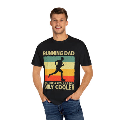 Running Dad Unisex T-Shirt | Gift for Runners, Cool Dad Apparel, Funny Dad Shirt, Father's Day, Casual Wear