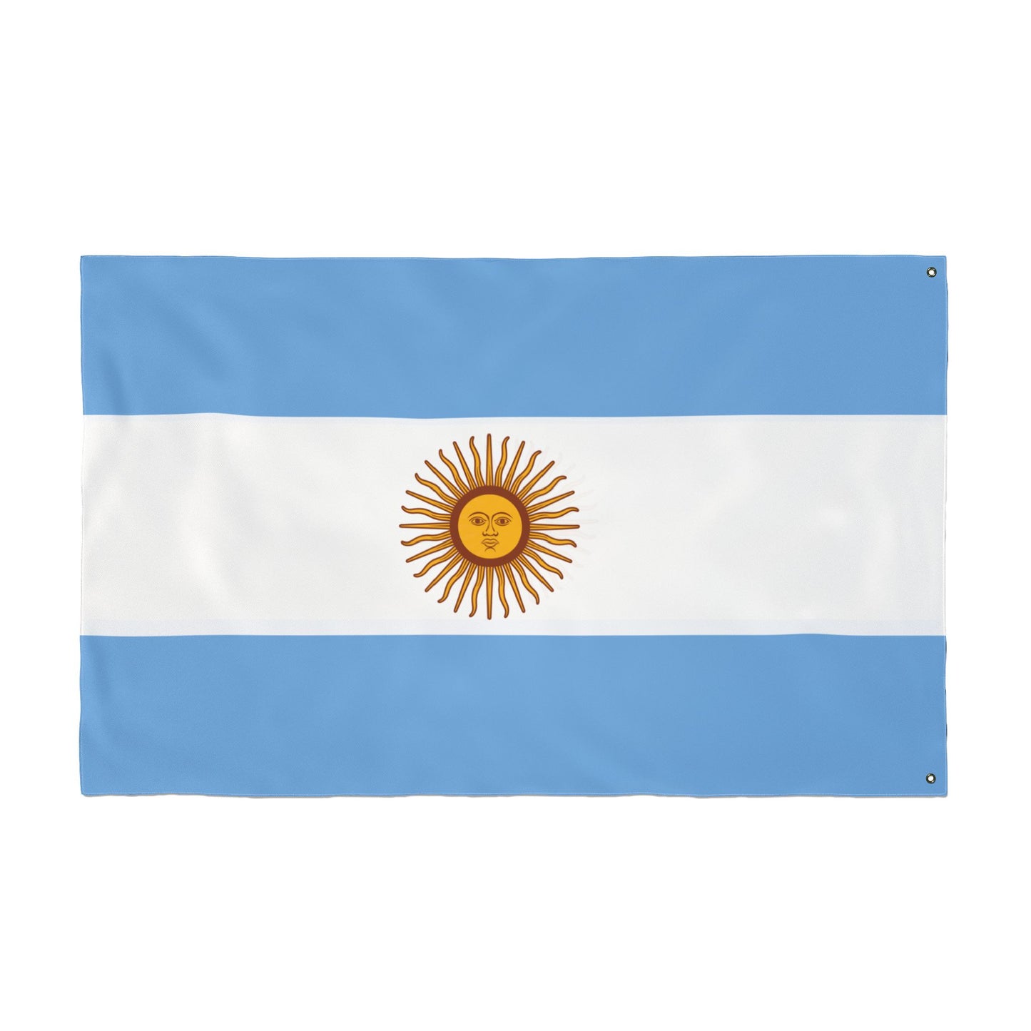 Argentinian Double Sided Flag, Handcrafted Home Decor, Outdoor Decoration, Sports Event Banner, Unique Gift for Flag Lovers