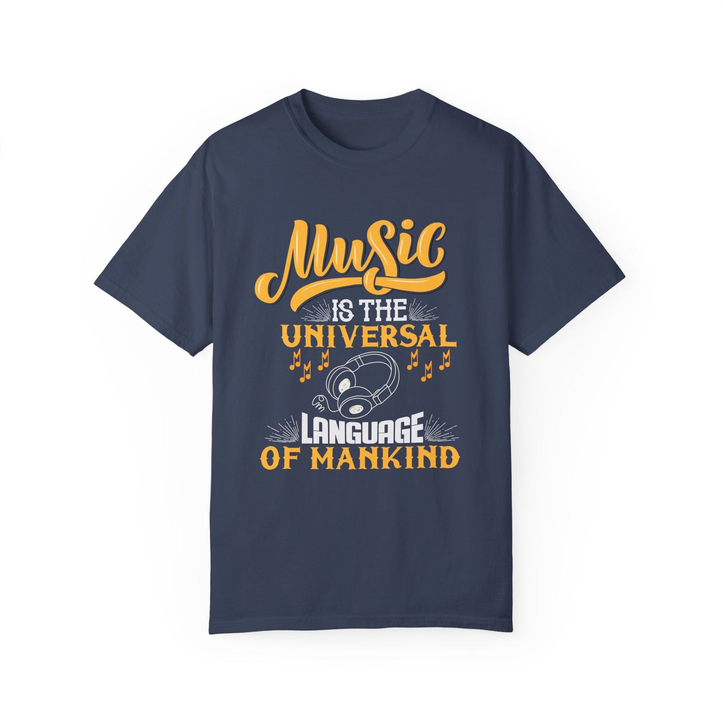 (Music)Unisex Garment-Dyed T-shirt
