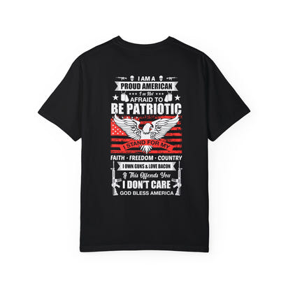 American Patriot Unisex Garment-Dyed T-shirt 5