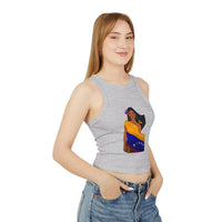 Venezuelan Pride Racer Tank Top for Women - Vibrant Design