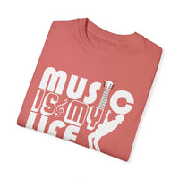 (Music)Unisex Garment-Dyed T-shirt