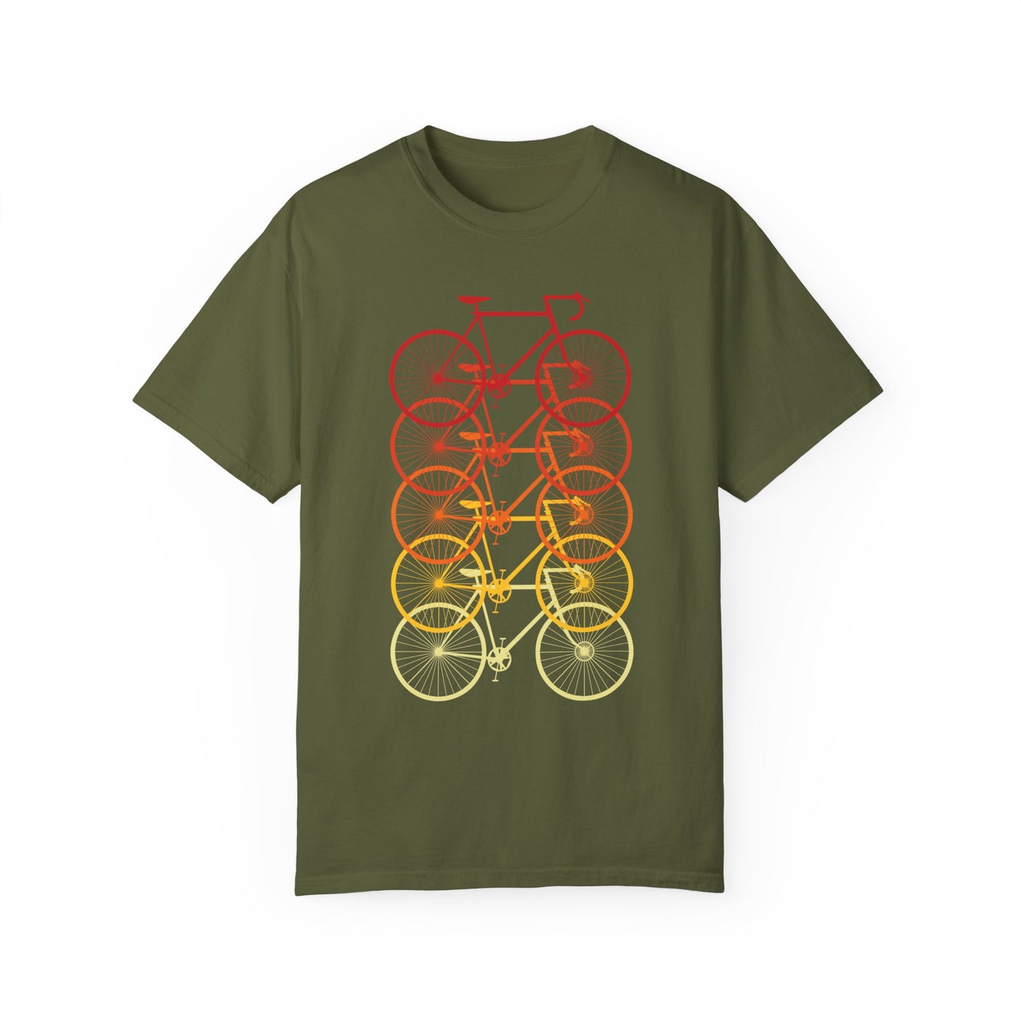 Bike Unisex Garment-Dyed T-shirt