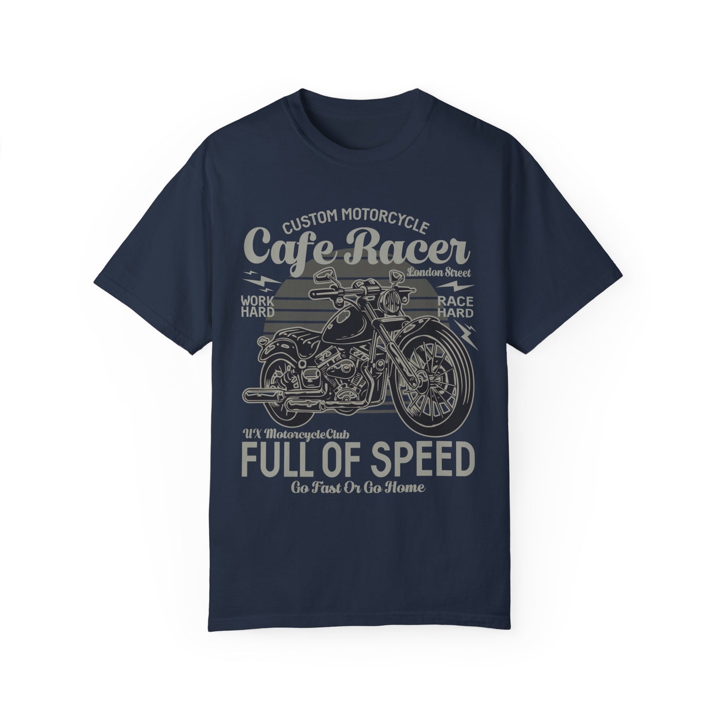 (Motorbike) Unisex Garment-Dyed T-shirt