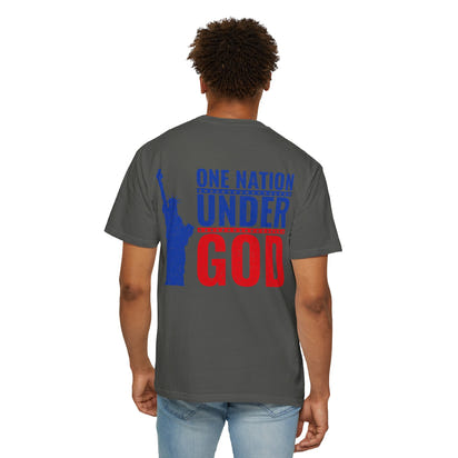 American Patriot Unisex Garment-Dyed T-shirt 3