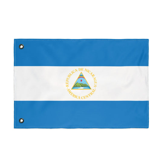 Nicaraguan Double-Sided Flag, Decorative Outdoor Flag, Home Decor, Gift for Travelers, Party Decoration, Flag for Celebrations