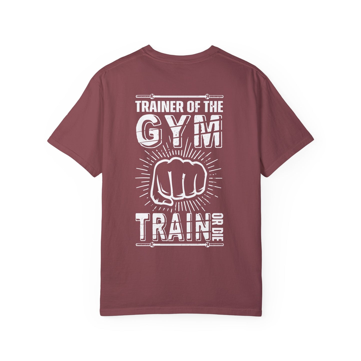 Fitness Unisex Garment-Dyed T-shirt (Back Design) 10