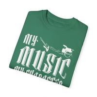 (Music)Unisex Garment-Dyed T-shirt