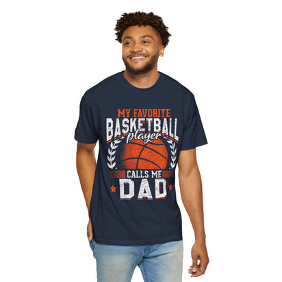 Dad Basketball Player T-Shirt, Gifts for Dad, Basketball Apparel, Unisex T-Shirt, Father's Day Gift, Sports Shirt