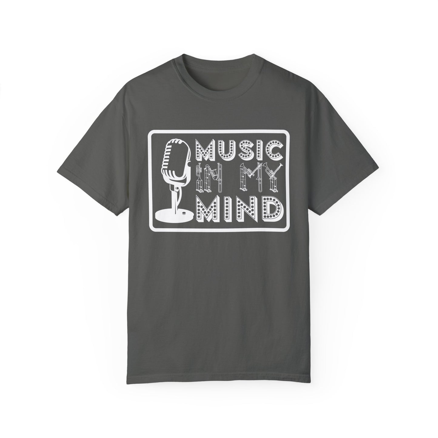 (Music)Unisex Garment-Dyed T-shirt