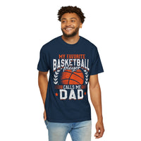 Dad Basketball Player T-Shirt, Gifts for Dad, Basketball Apparel, Unisex T-Shirt, Father's Day Gift, Sports Shirt