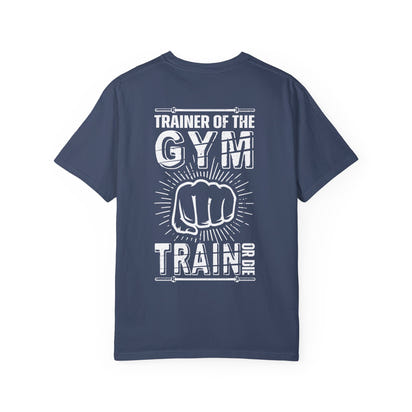 Fitness Unisex Garment-Dyed T-shirt (Back Design) 10