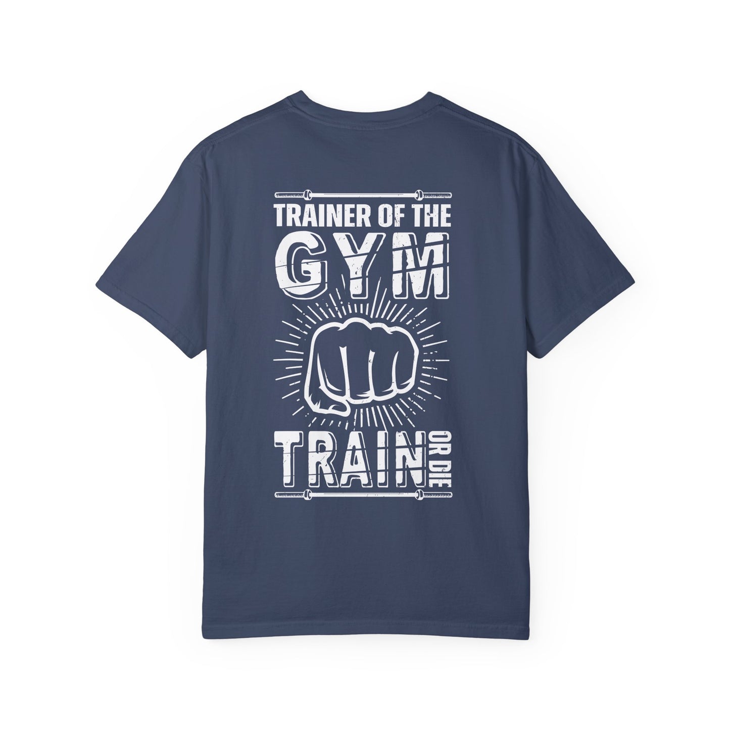 Fitness Unisex Garment-Dyed T-shirt (Back Design) 10
