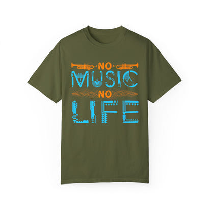(Music)Unisex Garment-Dyed T-shirt