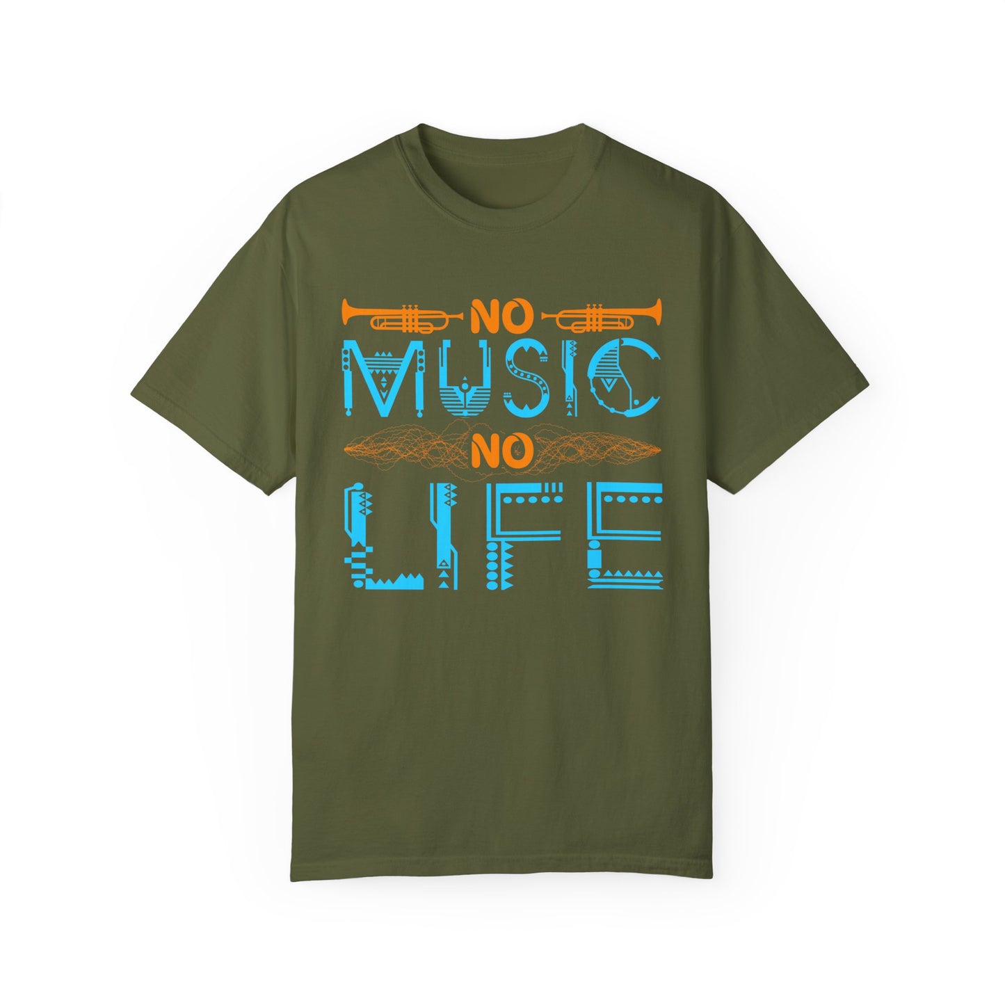 (Music)Unisex Garment-Dyed T-shirt