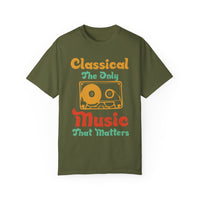 (Music)Unisex Garment-Dyed T-shirt