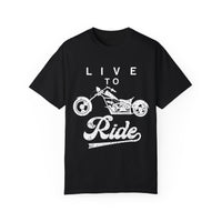 (Motorbike) Unisex Garment-Dyed T-shirt