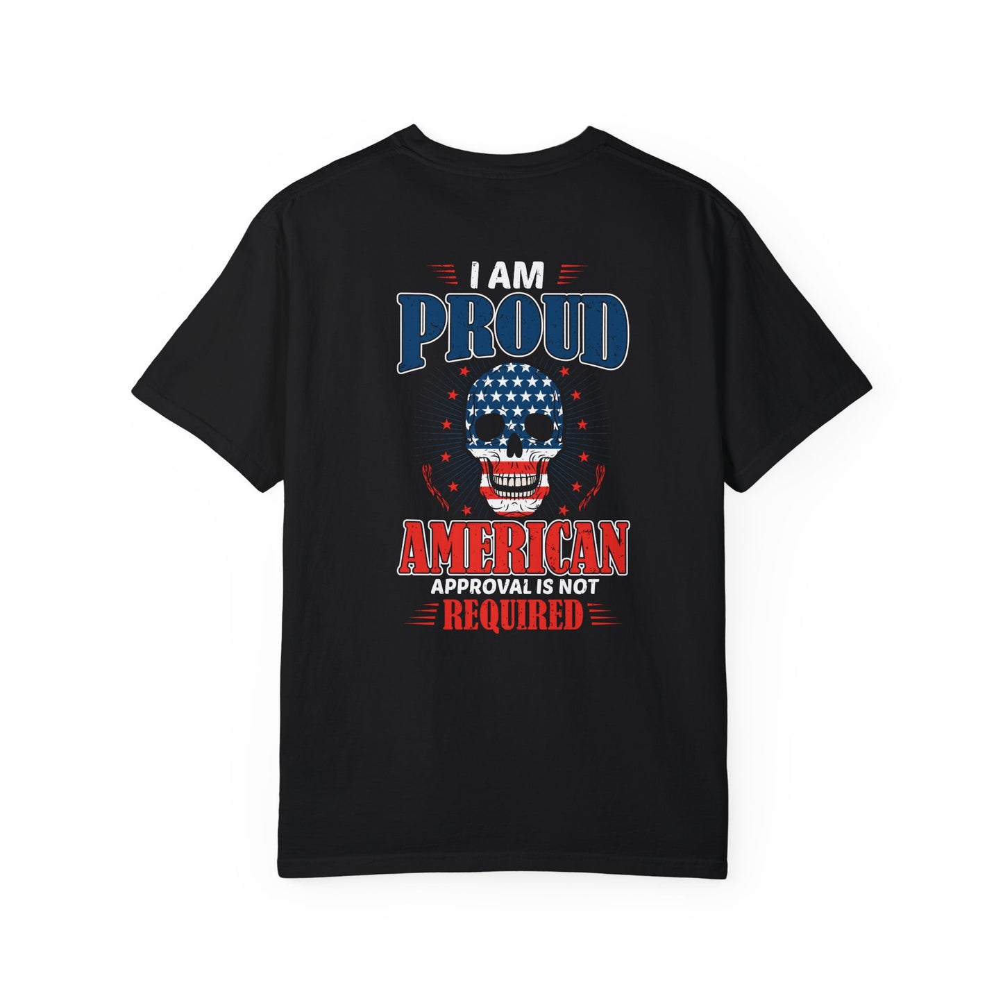 American Patriot Unisex Garment-Dyed T-shirt 2