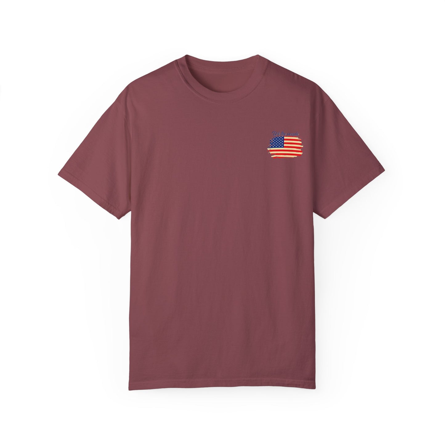 American Patriot Unisex Garment-Dyed T-shirt 12