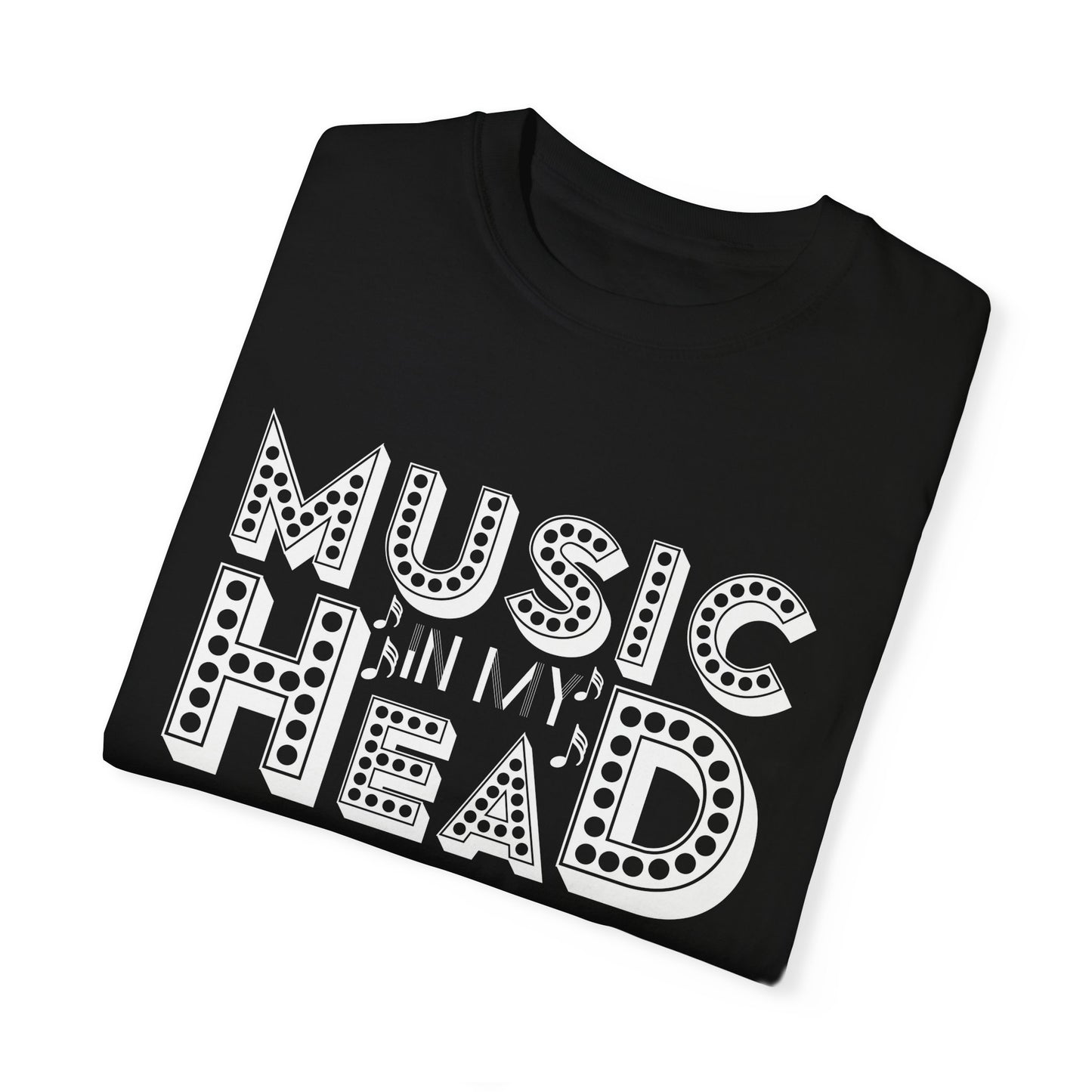 (Music)Unisex Garment-Dyed T-shirt