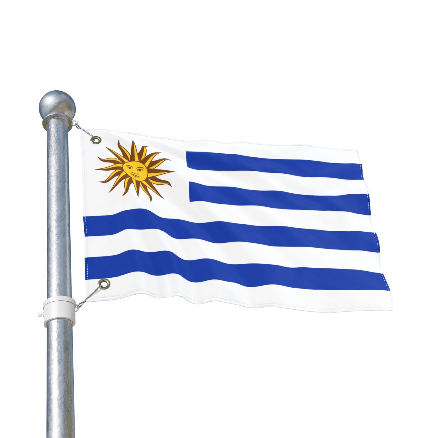 Uruguay Double Sided Flag for Outdoor Decor, Sports, Celebrations, Gift for Travelers, Independence Day Decoration