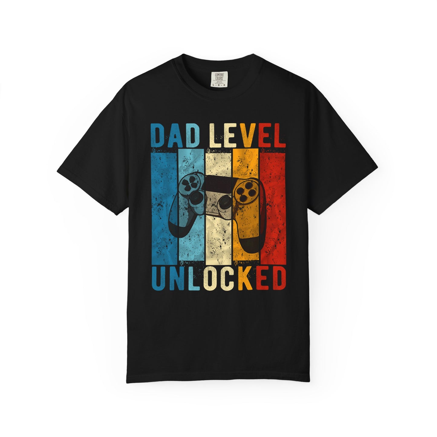 Dad Level Unlocked T-Shirt, Gaming Tee, Unisex Shirt, Father's Day Gift, Gamer Dad Apparel