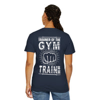 Fitness Unisex Garment-Dyed T-shirt (Back Design) 10
