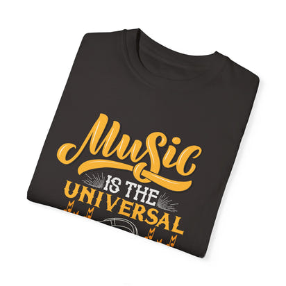 (Music)Unisex Garment-Dyed T-shirt