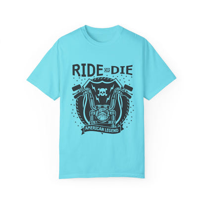 (Motorbike) Unisex Garment-Dyed T-shirt